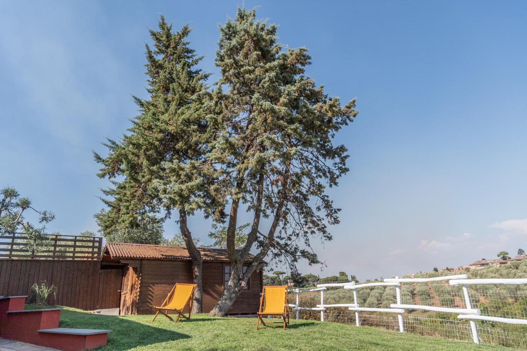 La Villetta Nel Parco La Giustiniana Bagian luar foto